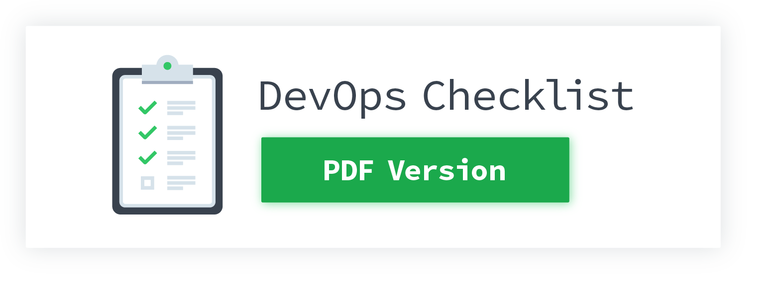 open-devops-checklist-pdf