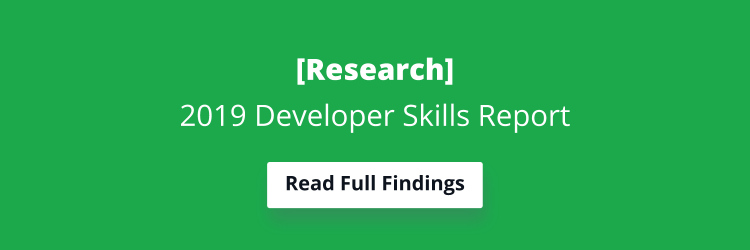 [Research] 2019 Developer Skills Report - Read Full Findings