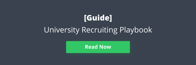 University recruitment playbook: read now