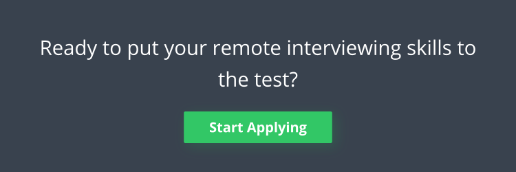 Banner reading "Ready to put your remote interviewing skills to test?"