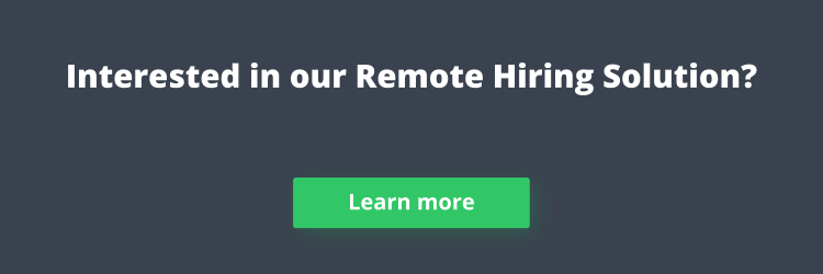 remote hiring solution blog banner