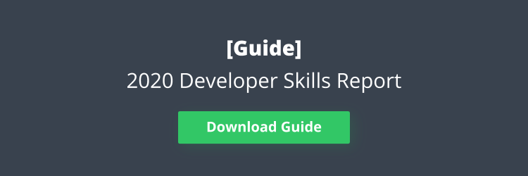 2020 Developer Skills Report Download CTA