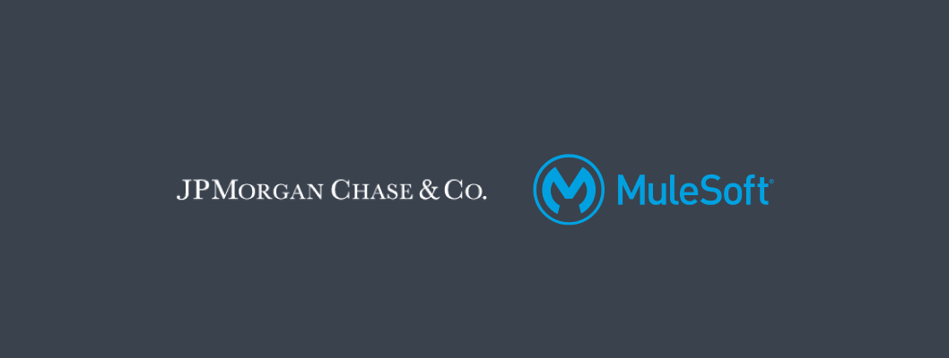 JPMorgan Chase & Co.'s and Mulesoft's logos
