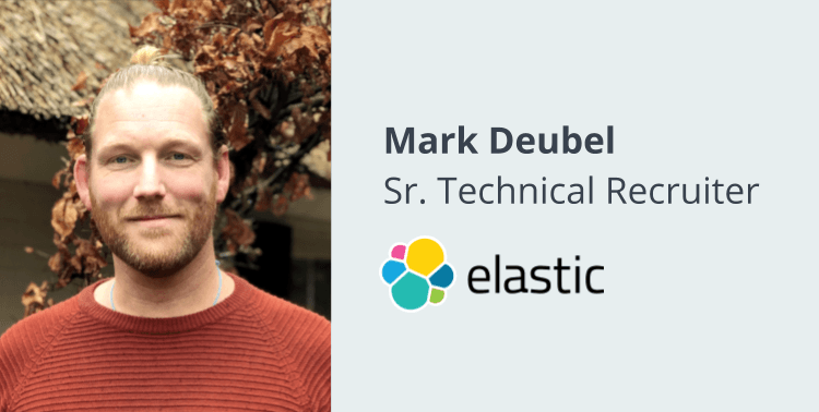 Elastic's Senior Technical Recruiter Mark Deubel