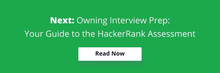 Banner reading "Owning Interview Prep: Your Guide to the Hackerrank Assesment"